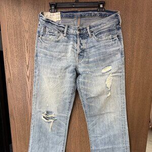 Abercrombie & Fitch Button-fly Jeans Size 32